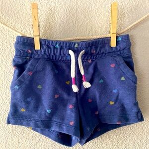 Cat and Jack 3T Heart Shorts